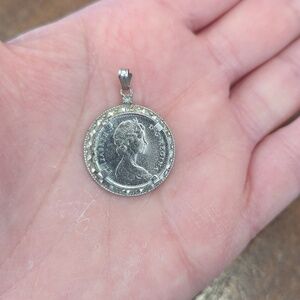 Canadian Dime Pendant
